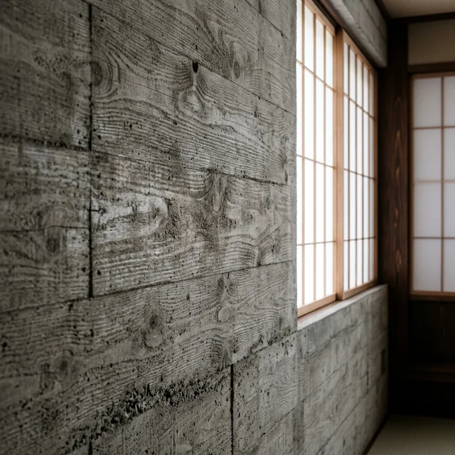 Board-Formed Concrete